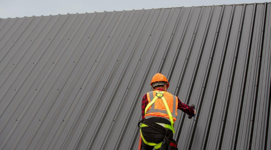 Professional metal roof installation services in Enville, TN